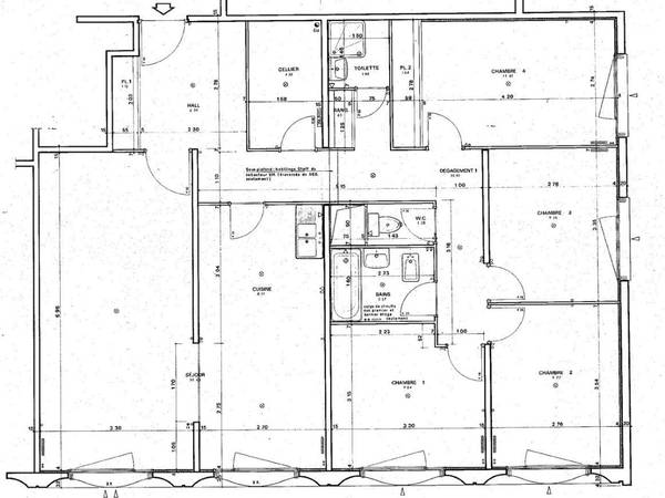 Colocation / Appartement 7 pièces de 111 m², Lyon, Rue Philippe Fabia / Photo 8