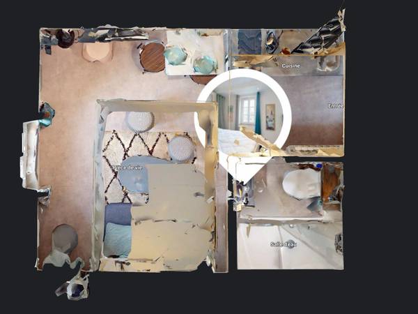 Location / Appartement 1 pièce de 13 m², Rennes, Boulevard Magenta / Photo 12