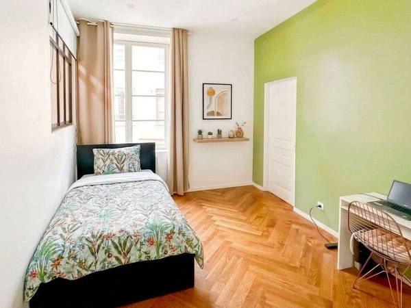 Colocation / Appartement 2 pièces de 60 m², Lyon, Rue Auguste Comte / Photo 2