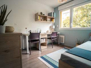 Rental / 1 room residence · 17 m², Rennes, 153, Boulevard de Vitré