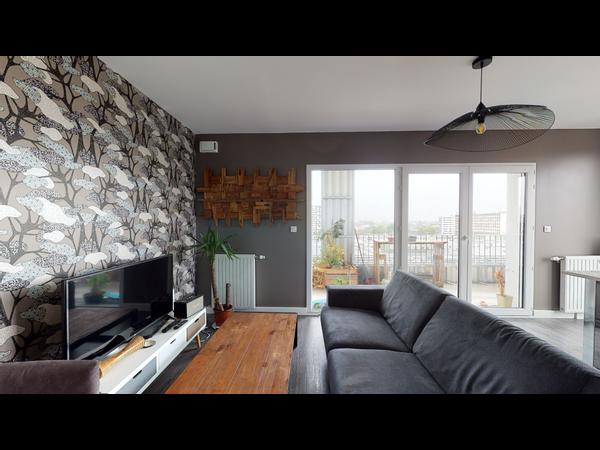 Colocation / Appartement 4 pièces de 90 m², Nantes, Rue Gaëtan Rondeau / Photo 2