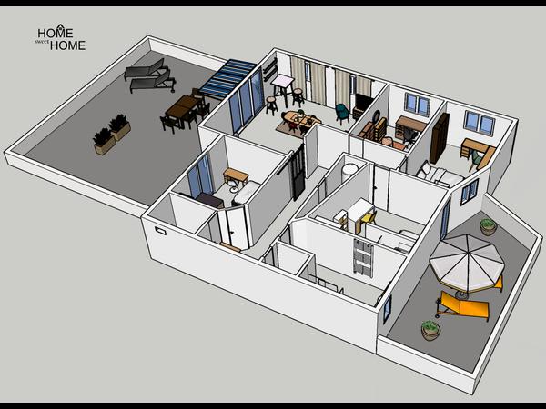 Colocation / Appartement 5 pièces de 110 m², Valence, Rue des Moulins / Photo 2